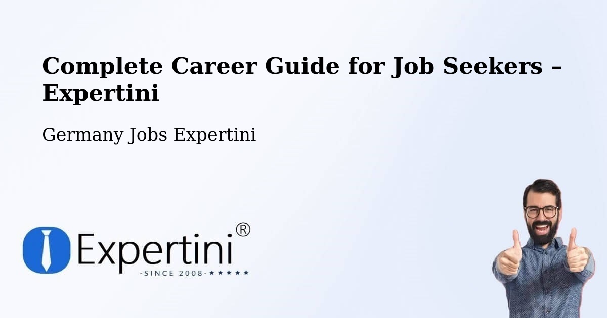 Career Guide for Job Seekers – Hürth - Hürth, Germany Jobs Expertini